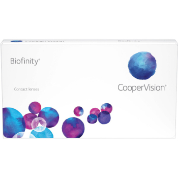 Image of Kontaktní čočky Biofinity Kontaktní čočky Biofinity od CooperVision
použijte patentovanou technologii Aquaform®, která zajišťuje optimální pronikání kyslíku k sítnici. Díky unikátnímu silikon-hydrogelovému materiálu Comfilcon A můžet